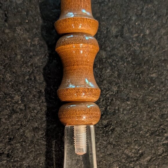 Newcastle Brown Ale 12" Beer Tap Handle (Handle Lucite Wood) - Picture 11 of 11